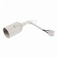 60856 Патрон Е27, подвесной с клемной колодкой белый SMARTBUY <SBE-LHP-tbw-E27>