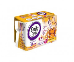 56498     Прокладки Гигиенич. EMELY Style Premium нормал (10шт) уп
