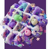 58167     Игрушка Антистрес мялка Сквиш куроми МИКС средн. <2024-5>