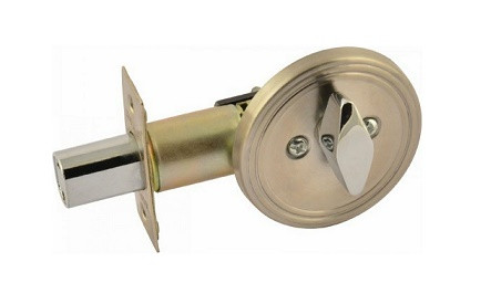 03064   Защелка дв. с ручками  кноб/шар Diamond ET-CN/PB (Хром) с ключем <15-25-013>