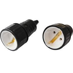 51100 Розетка переносн. каучук 1-я с С/З BYLECTRICA Р16-360 (гнездо штепс)