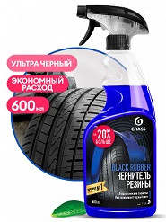 47146      Чернитель-полироль шин "BLACK RUBBER" Antistatic (0,6кг) Тригер ПЭТ Grass <110384>