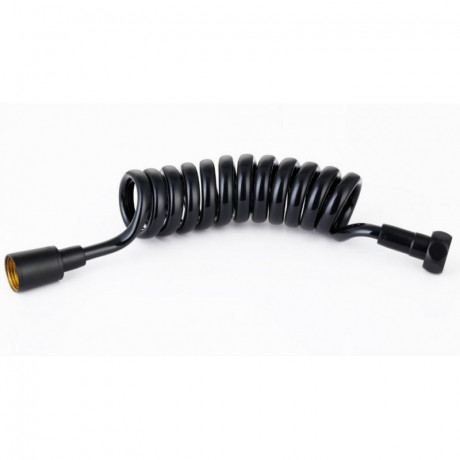 36387   Шланг д/гигиенич. лейки ПРУЖИНА ЧЕРНЫЙ POTATO P59-156 BLACK 150см