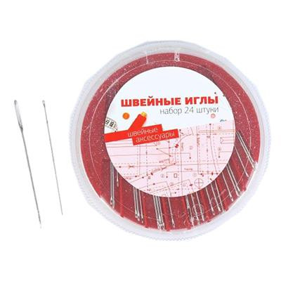 05237   Набор иголок швейных 24шт (шайба) Vetta 308-592/ уп