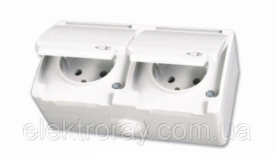 09553 Розетка накл. Schneider Electric BLANCA (АНТРАЦИТ) 3-я С/З BLNRA010316