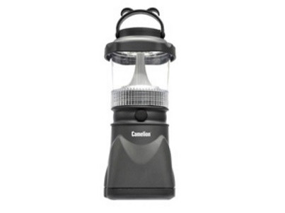 19925      Фонарь Camelion LED 6250 кемпинг-24LED 2W(4*R14) черн.пл.