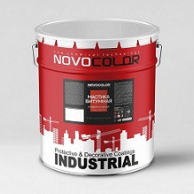 61857       Мастика битумная  5,0кг Новоколор INDUSTRIAL