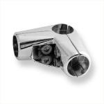 14925      Джокер L-образное соединение для трубы d25 (хром)