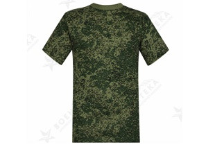 24784 Футболка трикотаж.,цв.:камуфлир."ЛЕС/Цифра" пиксель (р. 56-58)XXL