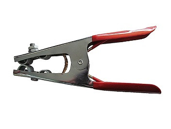 09124      Масса (зажим) 500А EARTH CLAMP (красн. обрезин. ручки)