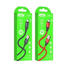 04819   Дата-кабель USB - Micro-USB Jokade нейлон JA034 1м (черный) <529704>