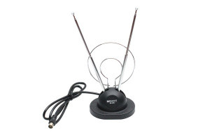 28752      Антенна ТВ комнатн. REXANT RX-105 Усы с кольцом подставка (МВ, ДМВ, DVB-T/T2) пассив, 3,5db
