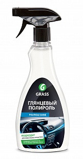 44744      Полироль Polirole Shine 0,6л для кожи, резины и пластика.,глянц GraSS <110388>