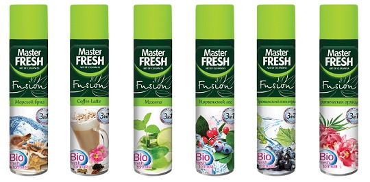 14158      Освежитель воздуха Master Fresh FA- ассорти,  300мл