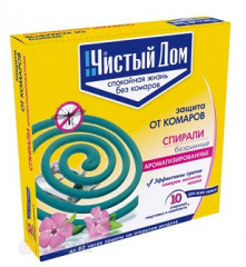 29829      Спирали от комаров Чистый Дом (уп10шт) <02-076> уп