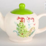 33930   Чайник завар. 1,0л стекло боросилик. рельеф, бамбук крышка Leonord AROMA 105040