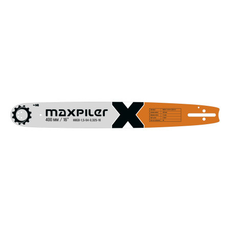 21772 Шина для пилы 40cм MaxPiler MXGB (16") (1,5мм/0,325мм/64зв.)
