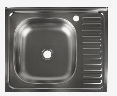 47275   Мойка нерж наклад. 0,4-16 (50х60) Левая MELANA  127 L