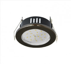 51192   Светильник встроен. IP65 Ecola GX53 H9 Черн.Хром 98х55мм FB5365ECB <585364>