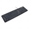 39011 Клавиатура проводная Defender Element HB-520 Black, Classic, USB, 104 кн <161230>