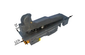 39144      Выключатель №140(ручка) УШМ 210/230 с пл-ым пуском, с фиксатора (4контакта) ZL-39