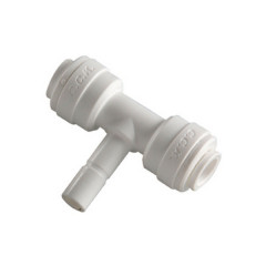 62548  Фитинг Т-образный 4MST44, трубка 1/4" - стержень 1/4" - трубка 1/4" SHITONG