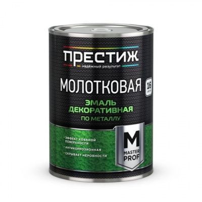 42866      Эмаль молотковая по ржавч. ПРЕСТИЖ МАСТЕР Шоколадная 2,5л  <Ю1276>