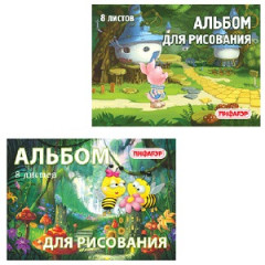 17523 Альбом д/рисования 16л. А4 клееный АХ My Little Pony<65918>
