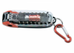 25202      Набор бит многофункц. CrV 18шт. с держателем Matrix <11383>