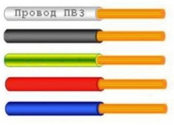 09697 Провод ПВ-3 (ПуГВ) 1* 2,5 мм2 (ЧЕРНЫЙ, гибк) бух.300м Арсенал, м