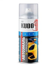60836      Аэрозоль KUDO KU-4094 эмаль авто ремонт Оранжевая 1025  0,52л