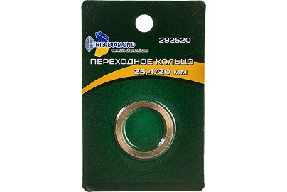 50044 Кольцо переходное для диска 25,4/20 TRIO-DIAMOND 292520 Мум