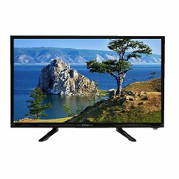 58750   Телевизор 24" VR 24VH01BS черный 1366x768, HD, 50 Гц, Wi-Fi, Smart TV <559926>