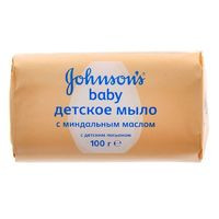 15824      Мыло детское Джонсон Baby 100г/ассорт.  1шт