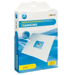 42735      Мешки д/пылесоса SAMSUNG VP77 (5шт/уп) одноразов.Синтетические <010164(SM1)> уп.