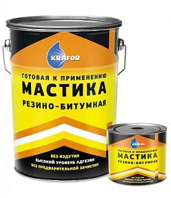 24328   Мастика резино-битумн.  0,9л  МРБХ холодного нанесения