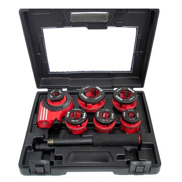 47483      Набор нарезной (клуппы трубные 6шт) 1/4"- 3/8"- 1/2"- 3/4"- 1"- 1,1/4" MAESTRO 70046