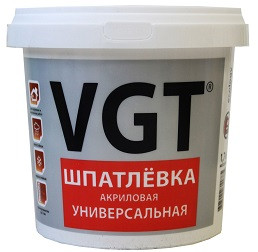 08455      Шпатлевка акрил Универс. VGT вл. ст. 3,6кг  VGT0236