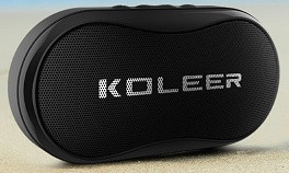 48944 Колонка Koleer S29 mix (BT.FM.Radio, MP3 /microSD, RGB подсв) 135*40*70мм