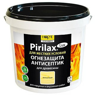 33181 Биопирен (антипирен-антисептик) д/древесины Pirilax-Lux 1кг