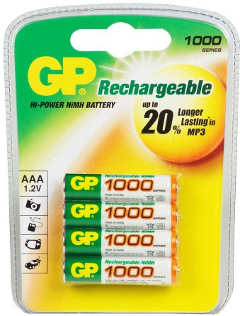 38882   Батарея аккумул. R03 GP Ni-Mh  950mAh =1шт !