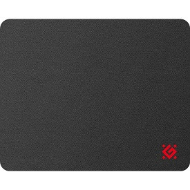 43307     Коврик для мыши Игровой Defender Black 250x200x3 мм, ткань+резина (50550)