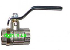 33816   Кран шаровый с американкой 3/4" УСИЛЕН. RAFTEC BLACK Germany DRBS2 (PN40) ЧБ / 005493