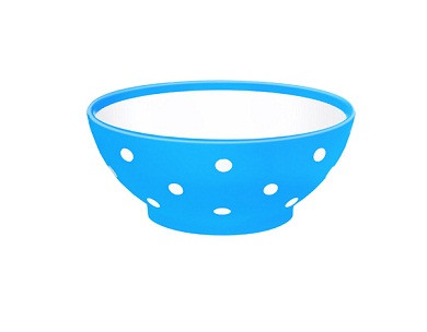 01145      Миска пластик  0,75л, Ø165х70мм, Twist ЭЛЬФПЛАСТ <413>
