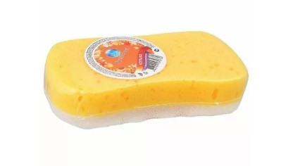 34759     Мочалка губка банная массажн.фигурн."ЮЛИЯ", Русалочка 072769  <407928>