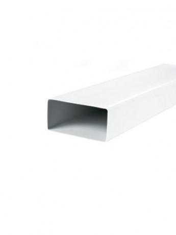 21711 Вентканал плоский ПВХ 110х55 / 2,0 м, VENTS 5020 - РВС 41102 <01-203> шт