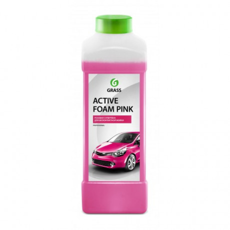 05403      Средство для бесконт.мойки "Active Foam Pink/Red" Розов. суперпена 1кг концентрат GRASS <113120>