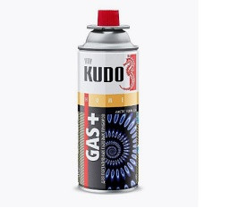 53166      Газ баллон 520мл д/плит, горелок KUDO 220г <KU-H403>