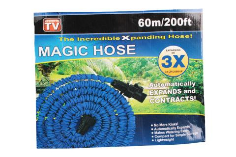 16906 Шланг полив. MAGIC HOSE 60 м, +пистол. и коннект.
