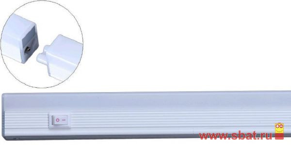 15116      Светильник LED линейн. 14W 4000K 1187мм 1190Лм с выкл. пласт, шнур Sweko SEL-A2-LS/38278